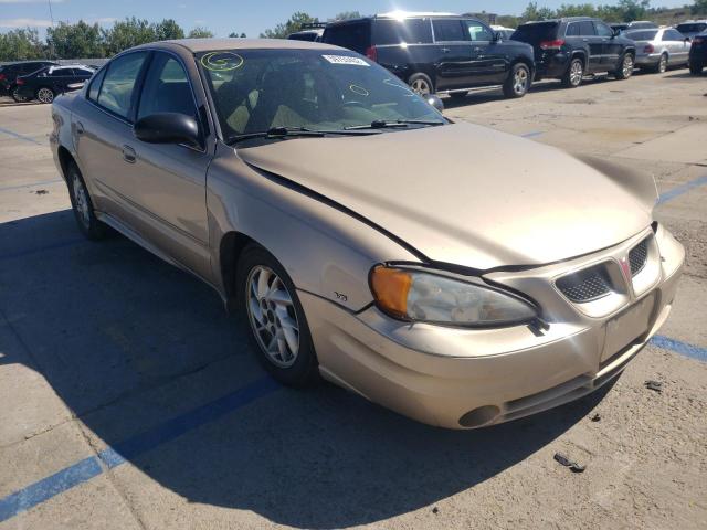1G2NF52E93C111597 - 2003 PONTIAC GRAND AM S GOLD photo 1