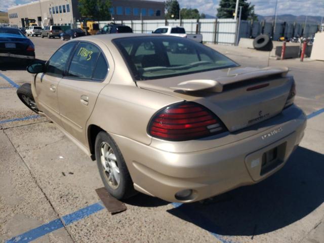 1G2NF52E93C111597 - 2003 PONTIAC GRAND AM S GOLD photo 3