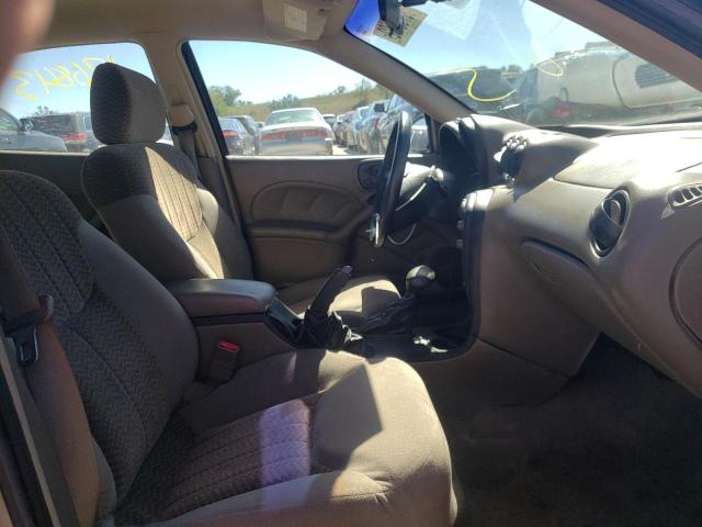 1G2NF52E93C111597 - 2003 PONTIAC GRAND AM S GOLD photo 5