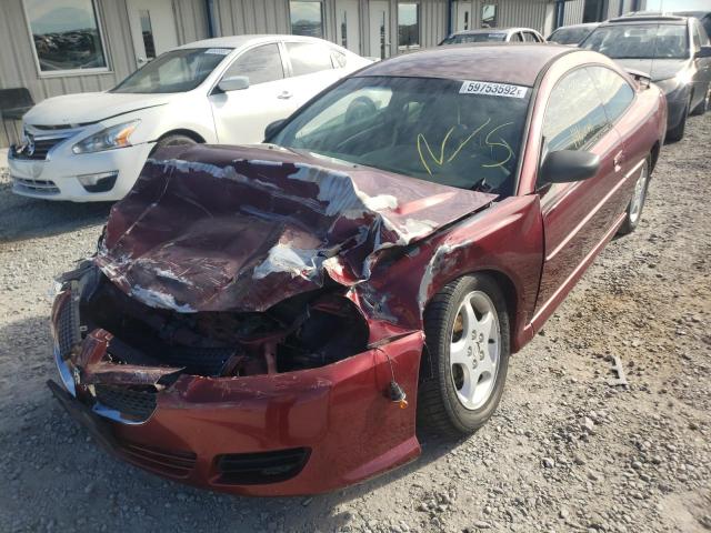 4B3AG42G84E144938 - 2004 DODGE STRATUS SX BURGUNDY photo 2