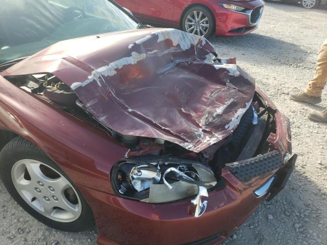 4B3AG42G84E144938 - 2004 DODGE STRATUS SX BURGUNDY photo 9