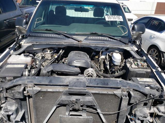 1GCHC24U36E151140 - 2006 CHEVROLET SILVERADO2 WHITE photo 7