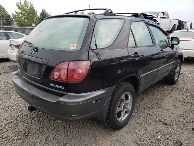 JT6HF10U1X0010404 - 1999 LEXUS RX 300 BLACK photo 4