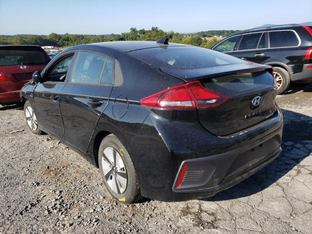 KMHC65LC2LU228945 - 2020 HYUNDAI IONIQ BLUE BLACK photo 3