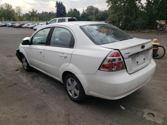 KL1TD5DE9AB098544 - 2010 CHEVROLET AVEO LS 白色 照片 3
