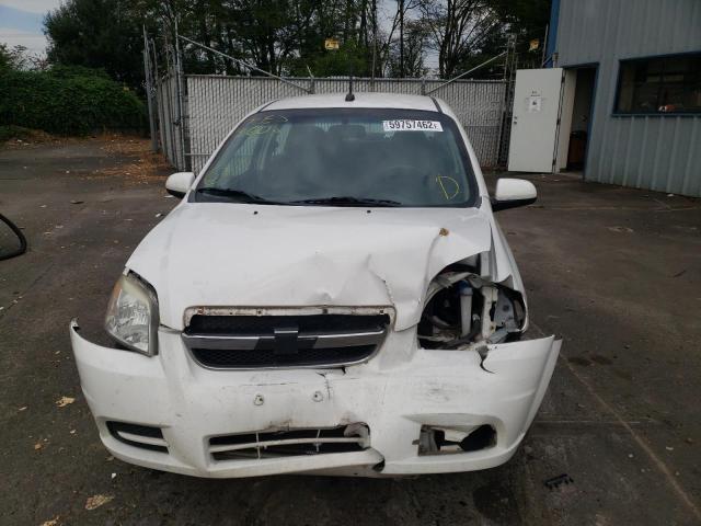 KL1TD5DE9AB098544 - 2010 CHEVROLET AVEO LS 白色 照片 9