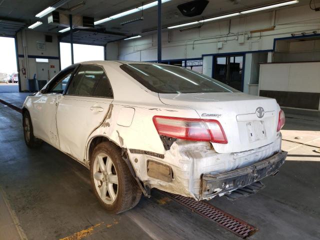 4T1BE46K98U759000 - 2008 TOYOTA CAMRY CE WHITE photo 3