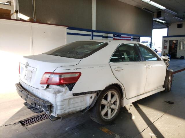 4T1BE46K98U759000 - 2008 TOYOTA CAMRY CE WHITE photo 4