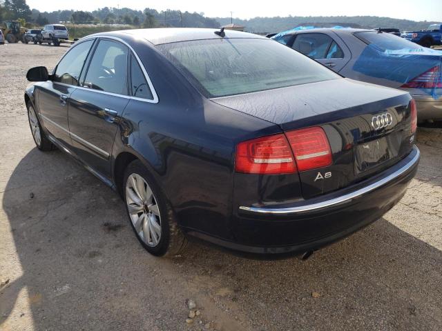 WAULV94EX9N003722 - 2009 AUDI A8 4.2 QUA BLUE photo 3