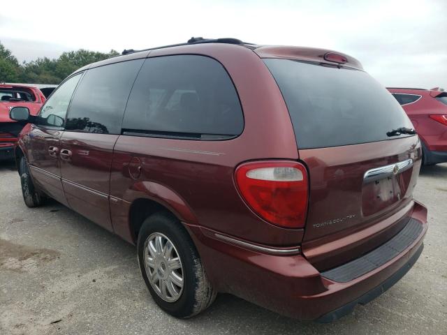 2A4GP64L67R268773 - 2007 CHRYSLER TOWN AND C BURGUNDY photo 3