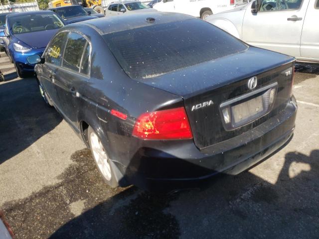 19UUA65696A076190 - 2006 ACURA 3.2 TL BLACK photo 3