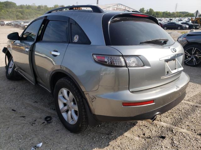 JNRAS08W35X202207 - 2005 INFINITI FX35 GRAY photo 3