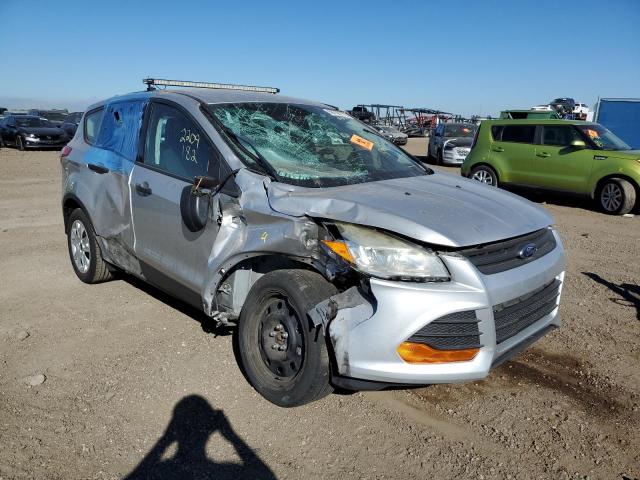 1FMCU0F72FUA24075 - 2015 FORD ESCAPE S SILVER photo 1