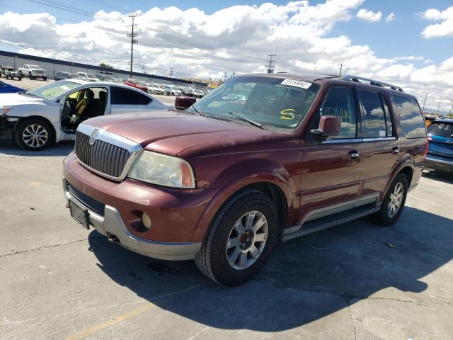 5LMFU27R13LJ17452 - 2003 LINCOLN NAVIGATOR BURGUNDY photo 2