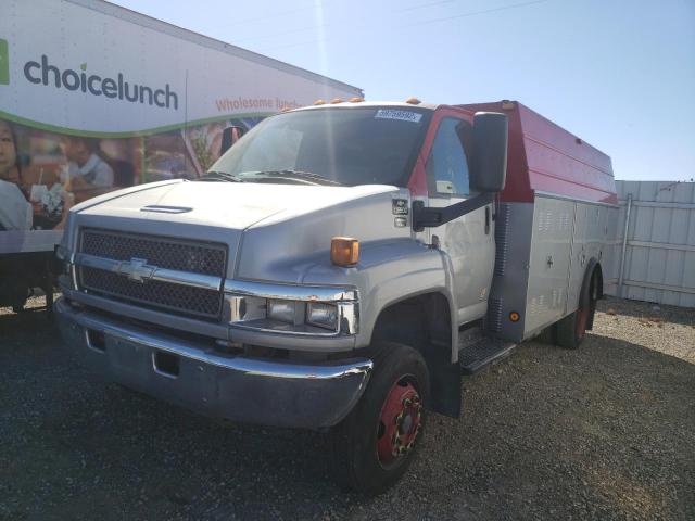 1GBE5C1948F400226 - 2008 CHEVROLET C5500 C5C0 GRAY photo 2