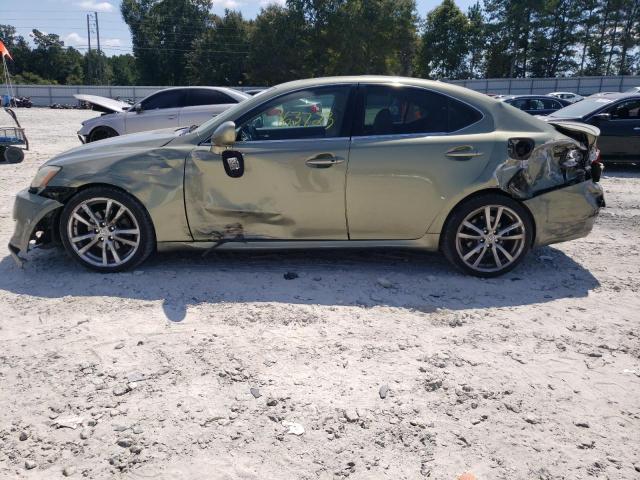 JTHBK262285061046 - 2008 LEXUS IS 250 GREEN photo 9