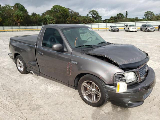 2FTRF07303CA45281 - 2003 FORD F150 SVT L CHARCOAL photo 1