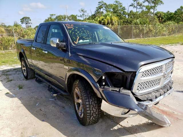 1C6RR6JT4JS143118 - 2018 RAM 1500 LARAM BLACK photo 1