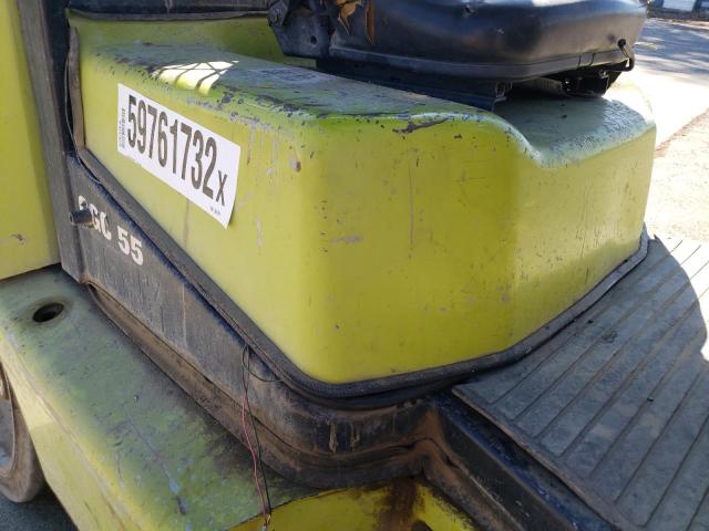 CGC470L01069636KF - 2006 CLARK FORKLIFT FORKLIFT Зелений фото 7