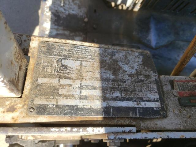 103090 - 1989 CLARK FORKLIFT C500 Y155 Сріблястий фото 10