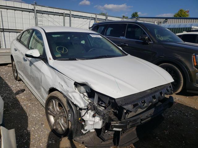 5NPE34AF0KH771801 - 2019 HYUNDAI SONATA LIM WHITE photo 1