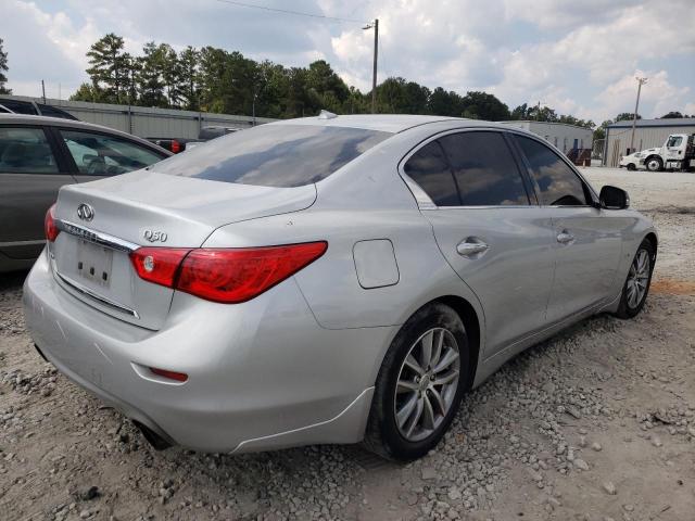 JN1EV7AR0GM345743 - 2016 INFINITI Q50 PREMIU SILVER photo 4