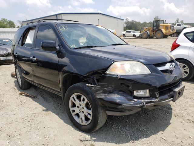 2HNYD18836H507464 - 2006 ACURA MDX TOURIN BLACK photo 1