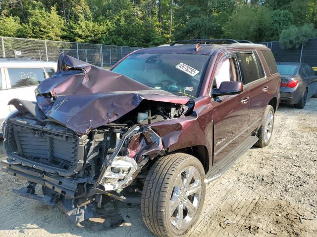 1GKS2CKJ8HR351454 - 2017 GMC YUKON DENA BURGUNDY photo 2