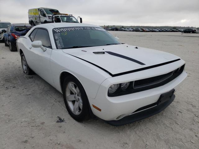 2C3CDYBT1CH170167 - 2012 DODGE CHALLENGER WHITE photo 1