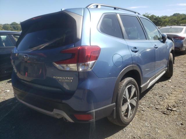 JF2SKAXC3LH500704 - 2020 SUBARU FORESTER T BLUE photo 4