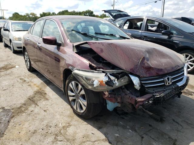 1HGCR2F3XEA082855 - 2014 HONDA ACCORD LX BURGUNDY photo 1