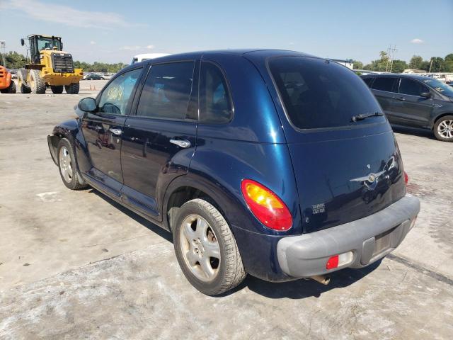 3C8FY58B82T224062 - 2002 CHRYSLER PT CRUISER BLUE photo 3