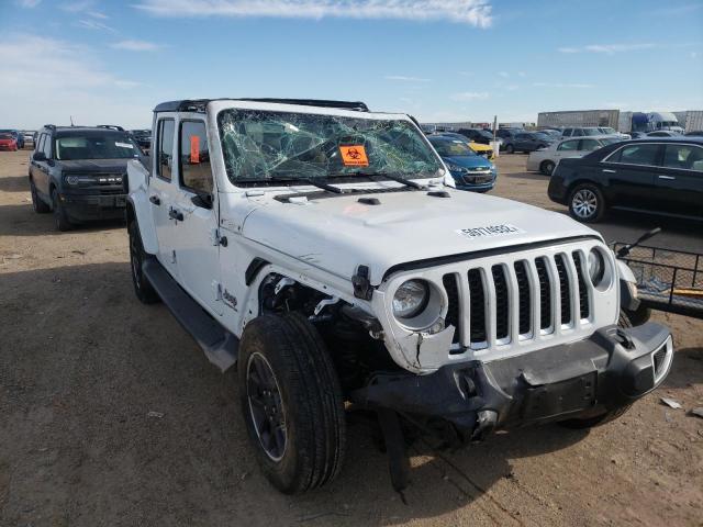 1C6HJTFG2NL103715 - 2022 JEEP GLADIATOR WHITE photo 1