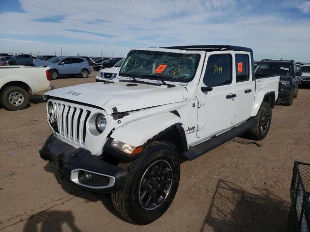 1C6HJTFG2NL103715 - 2022 JEEP GLADIATOR WHITE photo 2