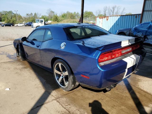 2B3CJ7DJ1BH508337 - 2011 DODGE CHALLENGER BLUE photo 3