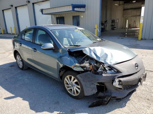 JM1BL1WP4D1790932 - 2013 MAZDA 3 I GRAY photo 1