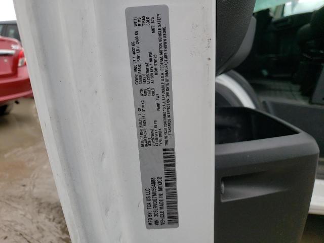 3C6LRVDG7ME554888 - 2021 RAM PROMASTER 白色 照片 10