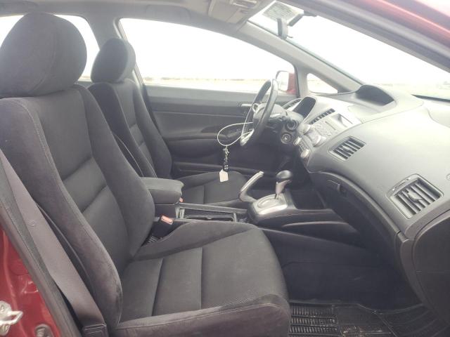 2HGFA16609H033681 - 2009 HONDA CIVIC LX-S Qırmızı foto 5