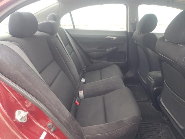 2HGFA16609H033681 - 2009 HONDA CIVIC LX-S Qırmızı foto 6