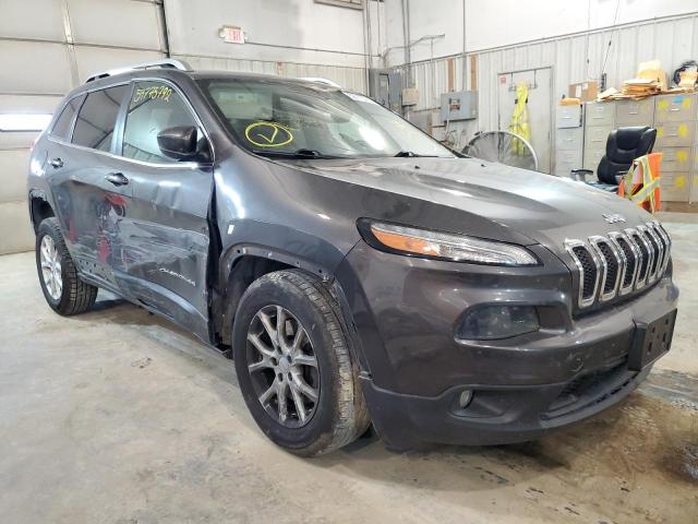 1C4PJMCB6EW137741 - 2014 JEEP CHEROKEE L GRAY photo 1