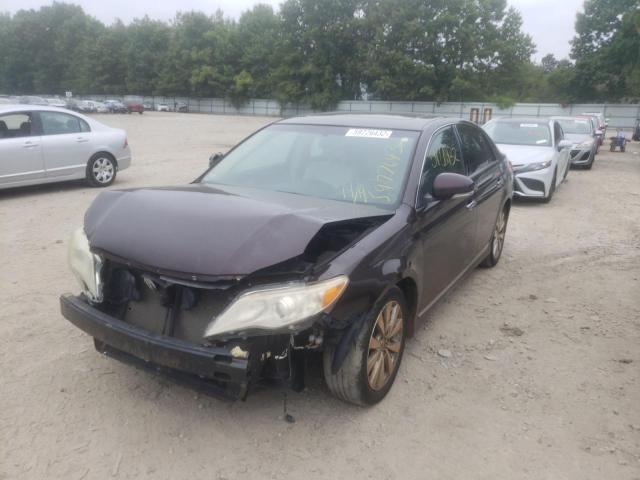 4T1BK3DBXBU412546 - 2011 TOYOTA AVALON BAS PURPLE photo 2