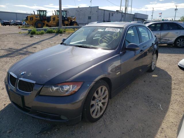 WBAVB33546KR78052 - 2006 BMW 330 I BLACK photo 2