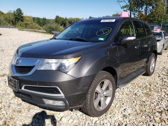 2HNYD2H23CH540798 - 2012 ACURA MDX CHARCOAL photo 2