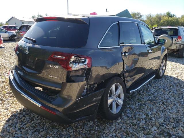 2HNYD2H23CH540798 - 2012 ACURA MDX CHARCOAL photo 4