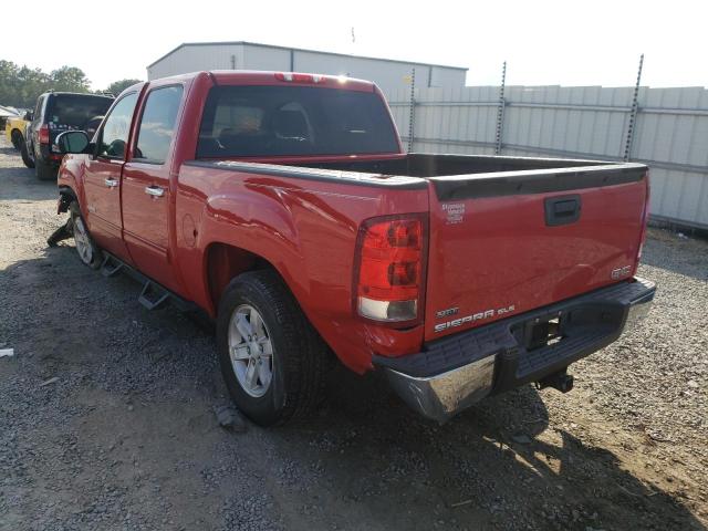 3GTP1VE07BG202611 - 2011 GMC SIERRA C15 RED photo 3