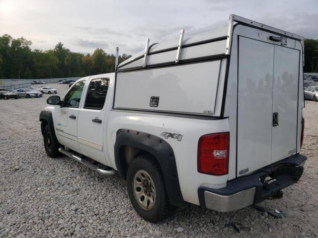 2GCEK23C991138039 - 2009 CHEVROLET SILVERADO WHITE photo 3