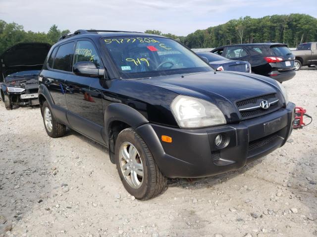 KM8JN72D47U622470 - 2007 HYUNDAI TUCSON SE BLACK photo 1