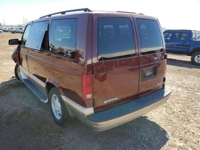 1GKDM19X23B505739 - 2003 GMC SAFARI XT BURGUNDY photo 3