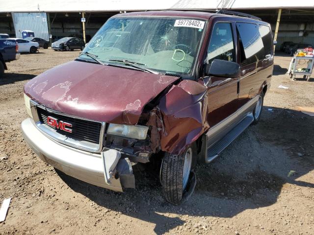 1GKDM19X23B505739 - 2003 GMC SAFARI XT BURGUNDY photo 9