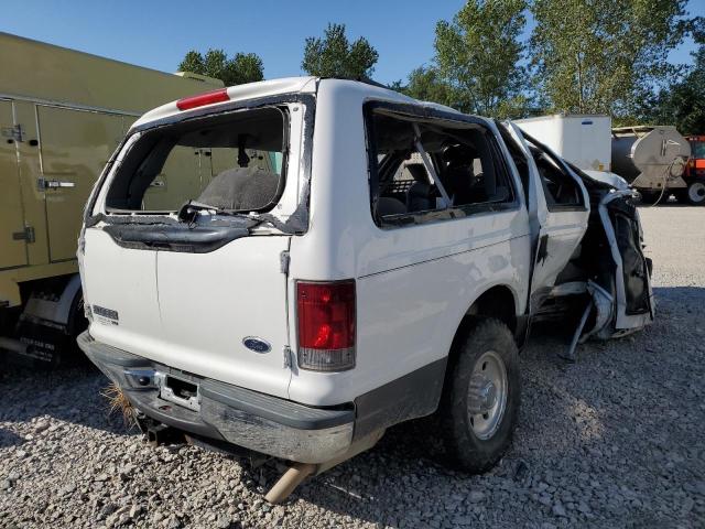 1FMNU41L94ED58647 - 2004 FORD EXCURSION WHITE photo 4